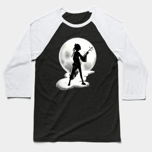 shamisen fullmoon Baseball T-Shirt